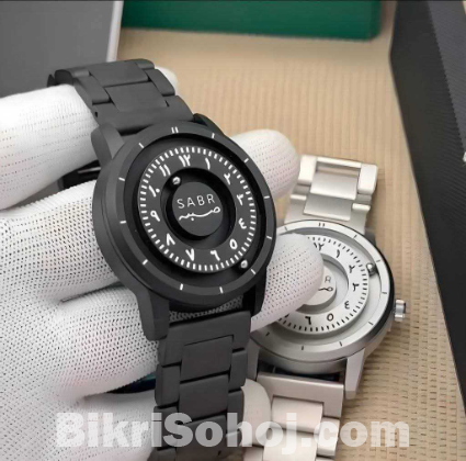 SABR magnetic Arabic Watch ⌚